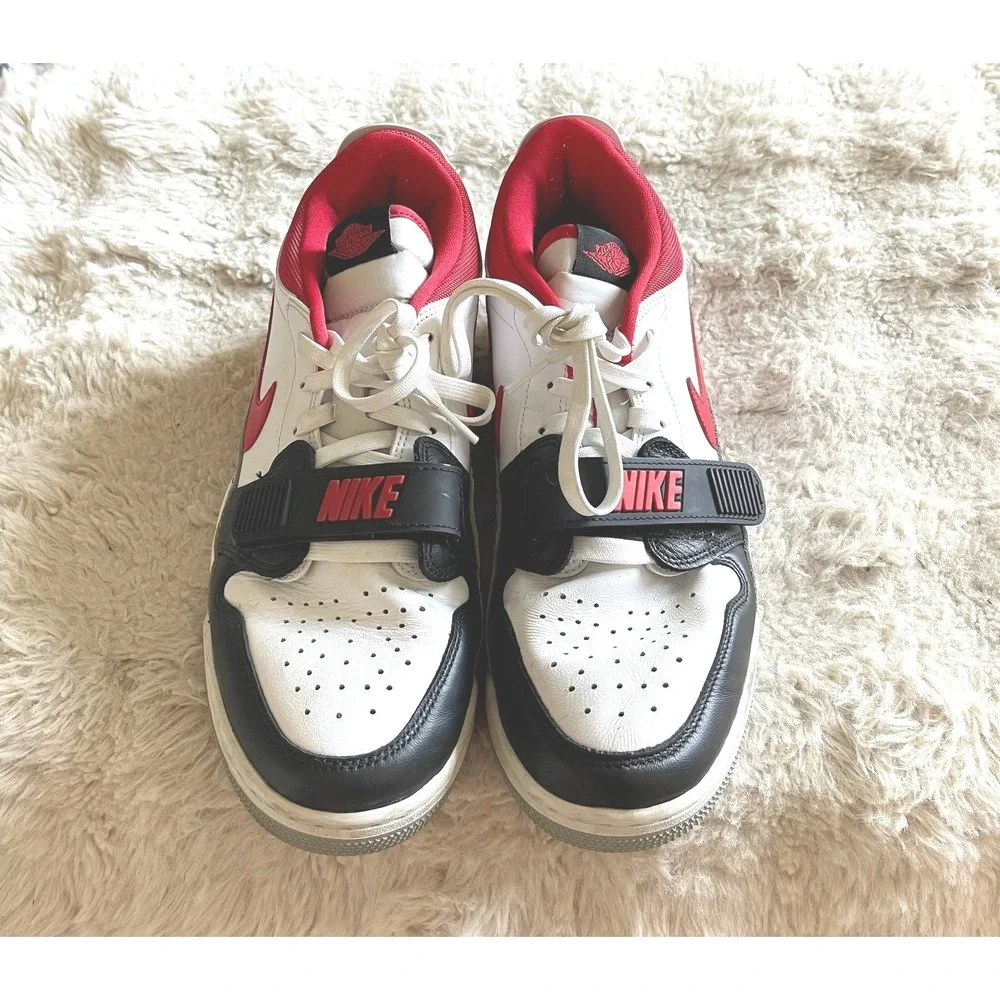 Jordan Legacy 312 Low Chicago White Black Red CD7069-116 Mens Sneakers